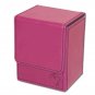 BCW Padded Leatherette Deck Case LX Pink