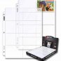 Box of 100 BCW PRO 8-POCKET BINDER PAGES