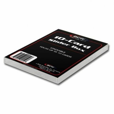 x1 - BCW 10 ct. SLIDER BOX -  Holds 10 Cards