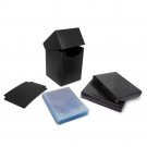 BCW Combo Pack - Inner Sleeves and Elite2 Deck Guards-Black (1-PAK-DGEG2-BLK)
