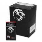 1x BCW GAMING DECK CASE Matte BLACK Box - Holds 80 Cards w/Card Divider 1-DC-BLK 1x BCW GAMING DECK CASE Matte BLACK Box - Holds 80 Cards w/Card Divider 1-DC-BLK