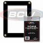 (1x) BCW 1 Card Screwdown Holder - Black Border