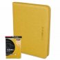 BCW Z-Folio 9-Pocket Album w/ Zipper (Holds 360 Cards) - Yellow