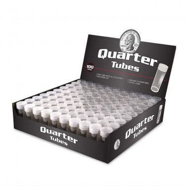 200X BCW Coin Tubes - Quarter