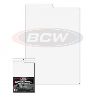 100 BCW Tall Comic Book Dividers