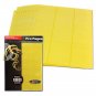 20X BCW Side Loading 18-Pocket Pro Pages - Yellow