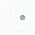 Bulk of 100 Paper Flips 2x2 - Dime (1-PF2-DIM-BULK)