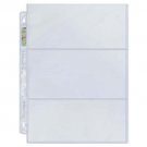 Box of 100 Ultra Pro Platinum Series Pages 3-Pocket Currency Box of 100 Ultra Pro Platinum Series Pages 3-Pocket Currency