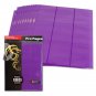 20X BCW Side Loading 18-Pocket Pro Pages - Purple