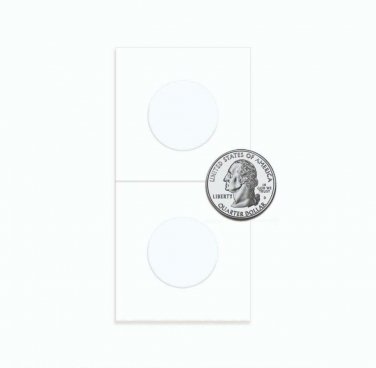 3X BCW Paper Flips 2x2 - Quarter