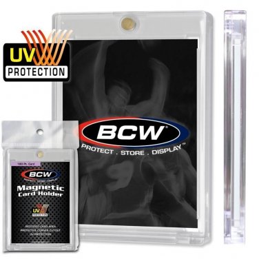 120x (1 CASE) BCW MAGNETIC CARD HOLDER - 180 POINT (1-MCH-180)