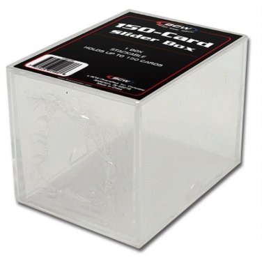 45X BCW 2-Piece Slider Box - 150 Count