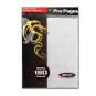 20X BCW Side Loading 18-Pocket Pro Pages - White