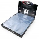 1000 BCW Pro 9-Pocket Page (100 CT. Box) 1000 BCW Pro 9-Pocket Page (100 CT. Box)