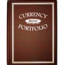 BCW Combo Album - Currency - Burgundy (1-ALBCC-CU-BUR)