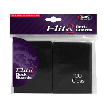 6X BCW Deck guard - Elite2 - Black