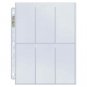 Box of 100 Ultra Pro Platinum Series Pages 6-Pocket