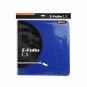BCW Z-Folio 12-Pocket Album w/ Zipper (Holds 480 Cards) - Blue