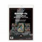 1 pack of 12 BCW Comic Book Black Snap-It Panels