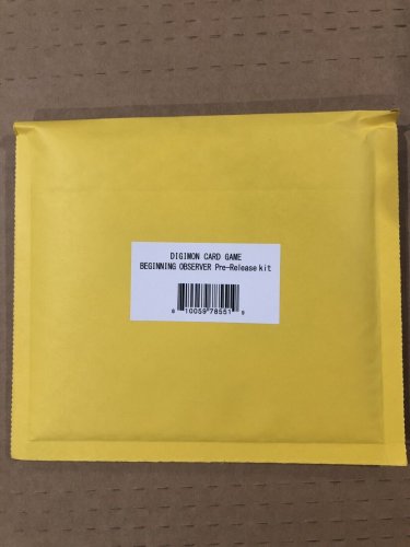 Digimon Beginning Observer Pre Release Kit ENGLISH SEALED NEW