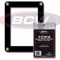 1 box of 50 BCW Black Bordered Screwdown Standard Sized Card Holders