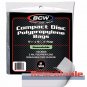 1 pack of 100 BCW 5 1/8" x 6" Resealable Loose CD Bags