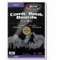 10 packs of 100 (1000) BCW 7" x 10" Silver Age Comic White Backing Boards