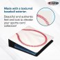 1 BCW 3" Heavy Duty D-ring Premium White Baseball Collectors Binder Album