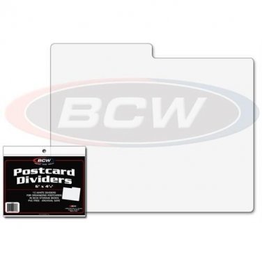 20 BCW Postcard Dividers