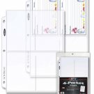 500 BCW Pro 4-Pocket Photo Page (20 CT. Pack) 500 BCW Pro 4-Pocket Photo Page (20 CT. Pack)