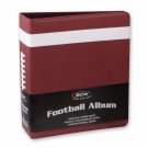 1 BCW 3" Heavy Duty D-ring Premium Brown Football Collectors Binder Album 1 BCW 3" Heavy Duty D-ring Premium Brown Football Collectors Binder Album