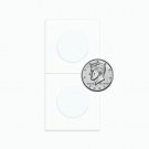 100 BCW Paper Flips 2x2 - Half Dollar