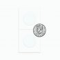 100 BCW Paper Flips 2x2 - Half Dollar