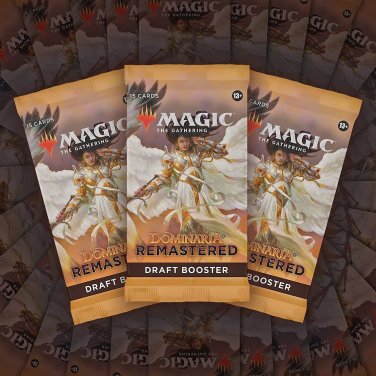 3X MTG Dominaria Remastered Draft Booster Pack