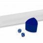 BCW Playmat Tube with Dice Cap - Blue