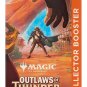 One (1) Magic the Gathering Outlaws of Thunder Junction Collector Booster Pack