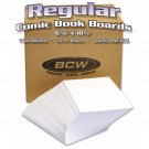 1 case of 1000 (Bulk) BCW 6 7/8" x 10 1/2" Regular Comic White Backing Boards 1 case of 1000 (Bulk) BCW 6 7/8" x 10 1/2" Regular Comic White Backing Boards