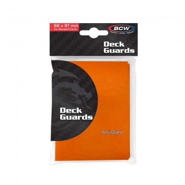 500 BCW Deck Guard - Double Matte - Orange