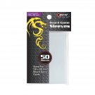 2 packs of 50 (100) BCW 59mmX92mm Clear European Sized Board Game Card Sleeves
