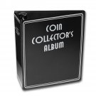 4 BCW 3" Heavy Duty D-ring Black Coin Collectors Binder Albums 4 BCW 3" Heavy Duty D-ring Black Coin Collectors Binder Albums