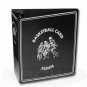 2 BCW 3" Heavy Duty D-ring Black Basketball Binder Albums