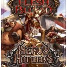 One (1) Flesh and Blood Heavy Hitters Booster Pack One (1) Flesh and Blood Heavy Hitters Booster Pack