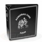 3 BCW 3" Heavy Duty D-ring Black Basketball Binder Albums 3 BCW 3" Heavy Duty D-ring Black Basketball Binder Albums
