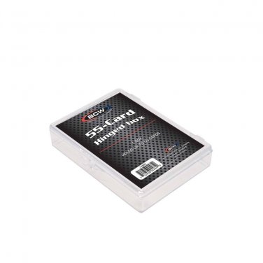 25 BCW Hinged Trading Card Box - 55 Count