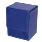 6 BCW Padded Leatherette Deck Case LX Blue