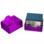 2 BCW Spectrum Prism Deck Case - Ultra Violet (Holds 100 Cards)