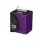 12 BCW Padded Leatherette Deck Case LX Purple