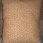 Primitive Snowman & Crow Hand painted Pillow