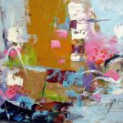 Color 24x36 in. stretched Oil Painting Canvas Art Wall Decor modern001