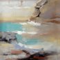 Flow 24x36 in. stretched Oil Painting Canvas Art Wall Decor modern003